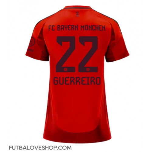 Dres Bayern Munich Raphael Guerreiro #22 Domáci pre Ženy 2024-25 Krátky Rukáv